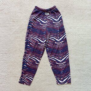 Vintage 90s Zubaz Sweatpants Red White Blue Size Small